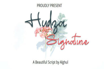 Hudza Signature Font