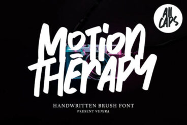 Motion Therapy Font