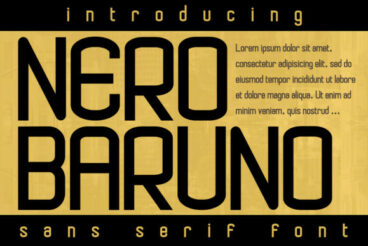 Nero Baruno Font