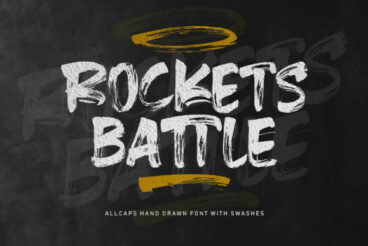 Rockets Battle Font