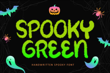 Spooky Green Font