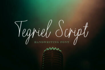 Tegriel Script Font