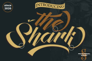 The Shark Font