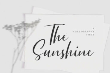 The Sunshine Font