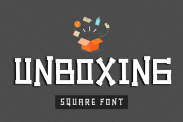 Unboxing Font