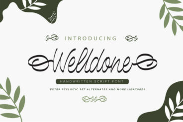 Welldone Font