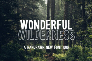 Wonderful Wilderness Font