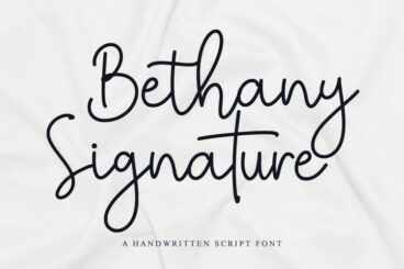 Bethany Signature Font