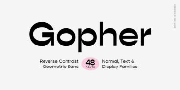 Gopher Mono Font