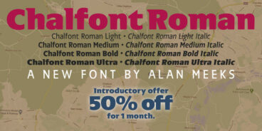 Chalfont Roman Font