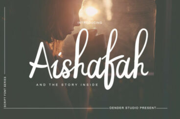 Aishafah Font