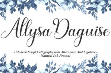 Allysa Daguise Font