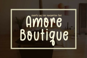 Amore Boutique Font