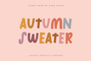 Autumn Sweater Font