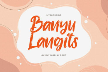 Banyu Langits Font