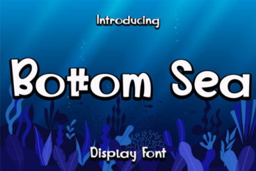 Bottom Sea Font