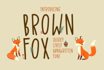 Brown Fox Font