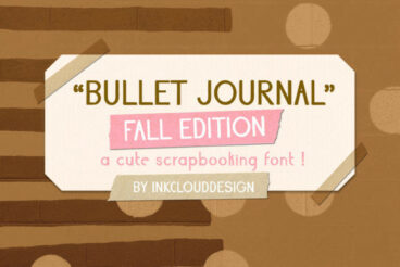 Bullet Journal Fall Font
