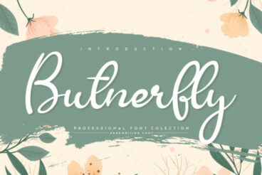 Butnerfly Font