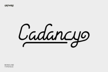 Cadancy Font