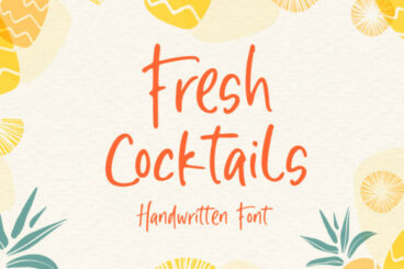 Fresh Cocktails Font