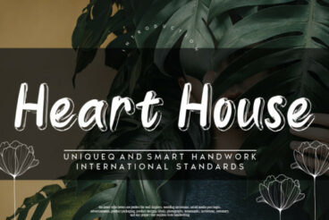 Heart House Font