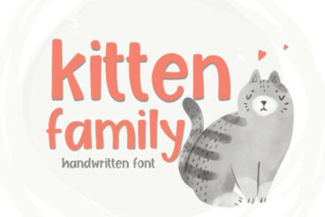 Kitten Family Font