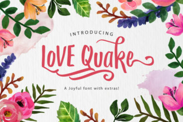 Love Quake Font