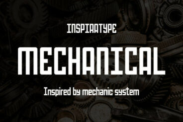 Mechanical Font