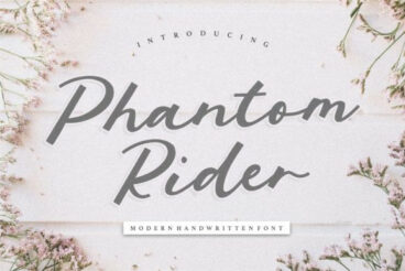 Phantom Rider Font