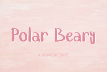 Polar Beary Font