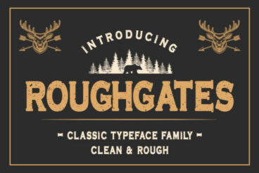 Roughgates Font