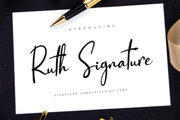 Ruth Signature Font