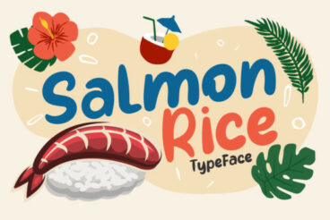 Salmon Rice Font