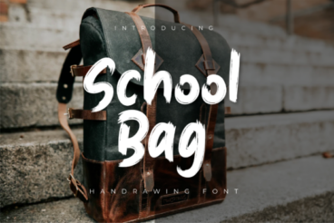 School Bag Font