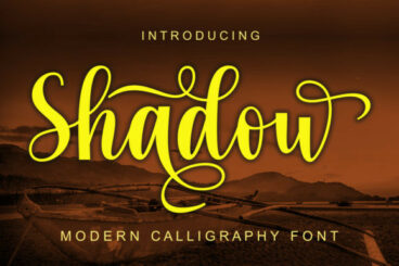 Shadow Handwritten Font