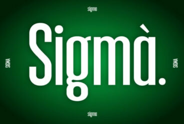 Sigma Font