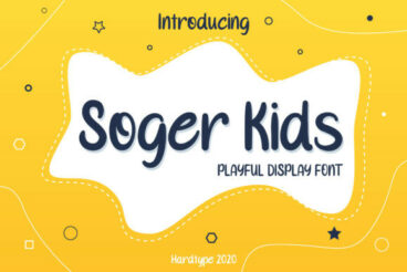 Soger Kids Font