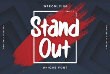 Stand out Font