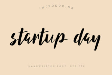 Startup Day Font
