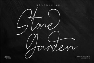 Stone Garden Font