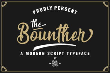 The Bounther Font