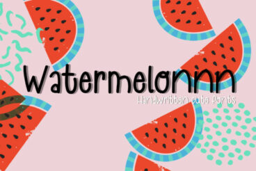Watermelonnn Font