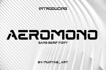Aeromono Font