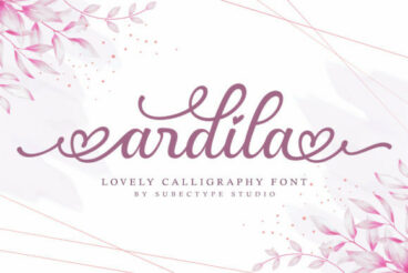 Ardila Lovely Font