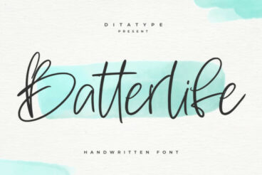 Batterlife Font