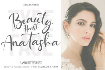 Beauty Heart Anatasha Font