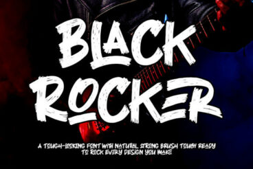 Black Rocker Font