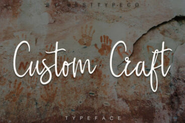 Custom Craft Font