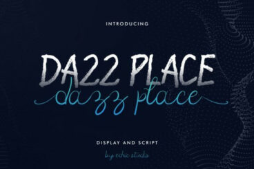 Dazz Place Font Duo